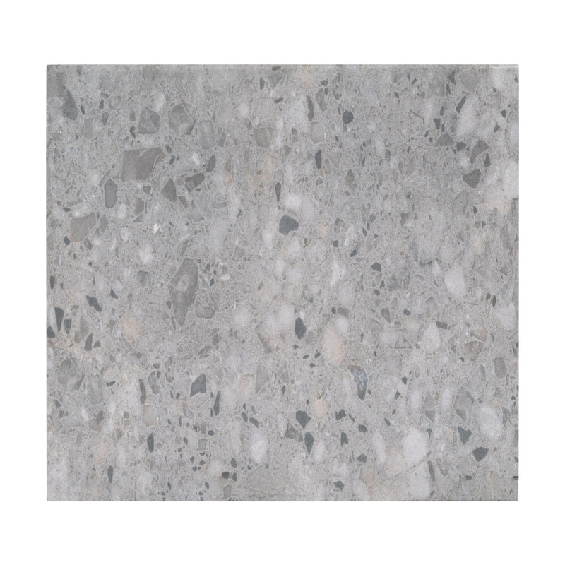 Arterra Terrazo Gris 13"x24" Porcelain Pool Coping - MSI Collection product shot wall view 2