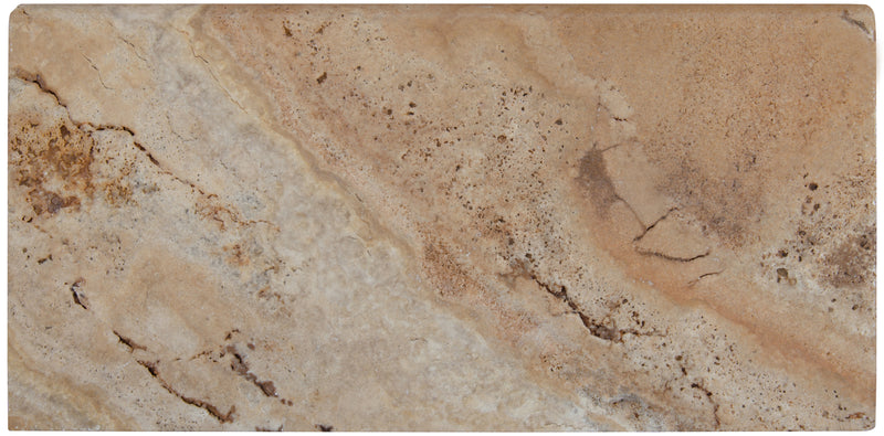 Tuscany Porcini 16"x24" Brushed Travertine Pool Coping - MSI Collection product shot closeup view 