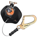 Leading Edge 10 ft Self Retracting Lifeline With Snap/Rebar Hooks