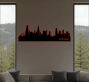 Chicago Skyline - Metal Wall Art