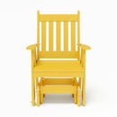 Keystone Amish Co. Franklin Recycled Plastic Glider Chair