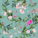 Contemporary Little Pink Flowers Wallpaper Chic