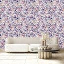 Blue Contour Wallpaper