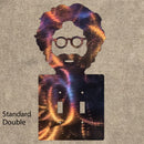 Jerry Garcia / Grateful Dead Light Switch Cover Metal Art