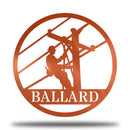 Lineman Monogram