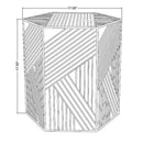 Potting Black Garden Stool