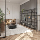Media Shelf & Display Shelves - Modern Storage System with German Engineering & Sturdy Construction LIUM Decorative Shelving Unit Combo 2x2