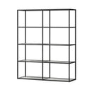 Freestanding Shelves - Modern Storage System with Custom Design  LIUM Decorative Shelving Unit L 2x4