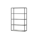 Freestanding Shelving System - Modern Storage System with Custom Design & German Engineering LIUM Decorative Shelving Unit XL 1x4