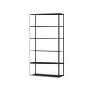Bookshelf System - Modern Display Storage with Custom Shelves & German Engineering LIUM Decorative Shelving Unit XL 1x5