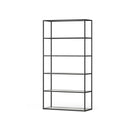 Bookshelf System - Modern Display Storage with Custom Shelves & German Engineering LIUM Decorative Shelving Unit XL 1x5