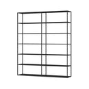 Freestanding Bookshelf System - Modern Display Storage with Custom Shelves LIUM Decorative Shelving Unit XL 2x6