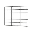 Bookshelf Room Divider - Room Divider Bookcase with Custom Shelves & Modern Design LIUM Decorative Shelving Unit XL 3x6