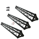 3-PACK Stage Mount Triangle Truss Extension by GRIFFIN | 5Ft Trussing Sections for DJ Booth Lighting System Stand | Mount Light Cans & Sound Effects for Pro Audio Equipment Gear | Parties, Live Gigs
