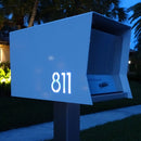 The Original UptownBox in ARCTIC WHITE - Modern Mailbox