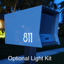 UpTown Box-2.0 in COCONUT - Modern Mailbox