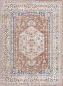 Gael Rust Boutique Washable Rug