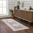 Gael Rust Boutique Washable Rug
