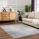 Gael Blue Boutique Washable Rug