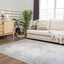 Gael Blue Boutique Washable Rug