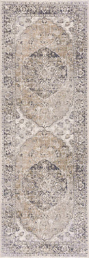 Rudo Beige Flat Pile Washable Rug