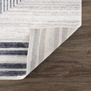 Thad Medium Gray Washable Area Rug