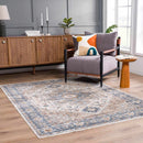 Ezri Flat Pile Washable Rug