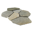Golden White Mesh Interlock 2.75 Sft/Pc Pattern Flagstone - MSI Collection