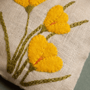 Linen lavender bag Embroidery kit - Spring Garden LNGAR4L