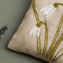 Linen lavender bag Embroidery kit - Spring Garden LNGAR4L