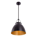 Modern 1-Light Metal Dimmable Island Pendant Light