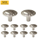 1-2/9 in. Round Cabinet Knob (10-Pack)