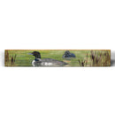 Floating Loon Large | Wall Art Print on Real Wood