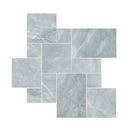 Tuscany Atlantic Blue Sand Blasted Marble Pattern Paver Floor Tile Kit - MSI Collection