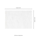 Crystal White 16"x24" Sandblast Marble Pavers - MSI Collection measurement view