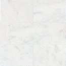 Sierra White 16"x24" Sandblast Marble Paver - MSI Collection wall view 2