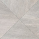 Fossil Snow 24"x24" Porcelain Paver - MSI Collection product shot angle view