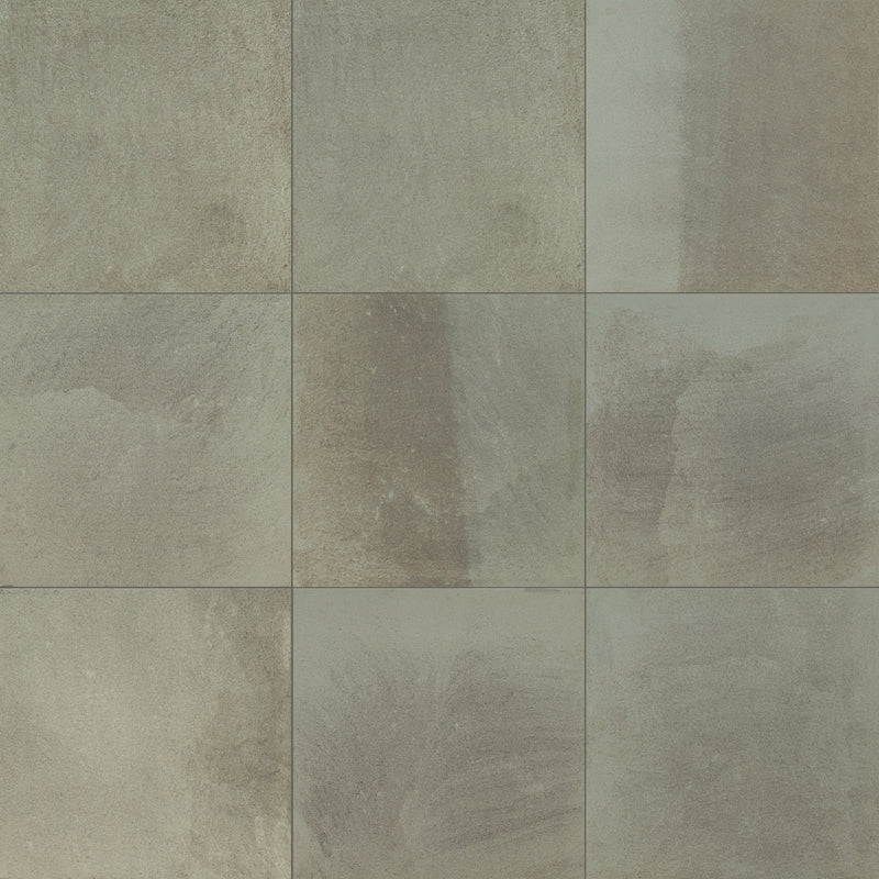 Arterra Full Range Bluestone Porcelain Paver Floor Tile - MSI Collection product  shot wall view