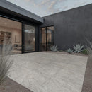 Quartz Silver Matte Porcelain Stone Look Paver - MSI Collection