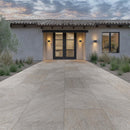 Quartz Silver Matte Porcelain Stone Look Paver - MSI Collection