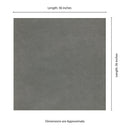 True Blue Stone 36"x36" Matte Porcelain Stone Look Paver - MSI Collection