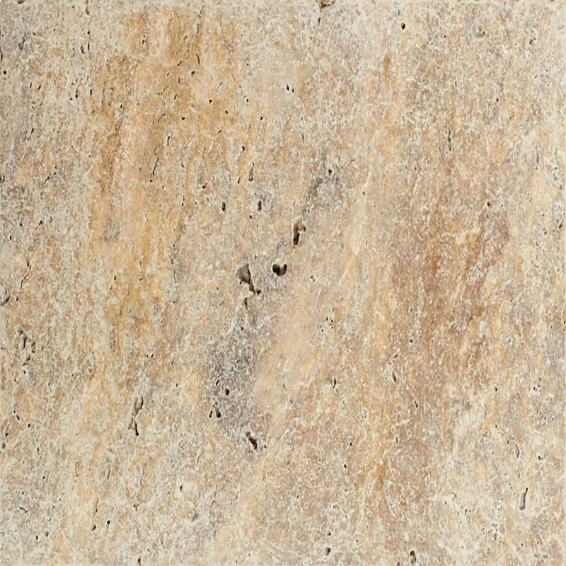 Tuscany Scabas 16"x24" Travertine Tumbled Paver Floor Tile - MSI Collection product shot wall view