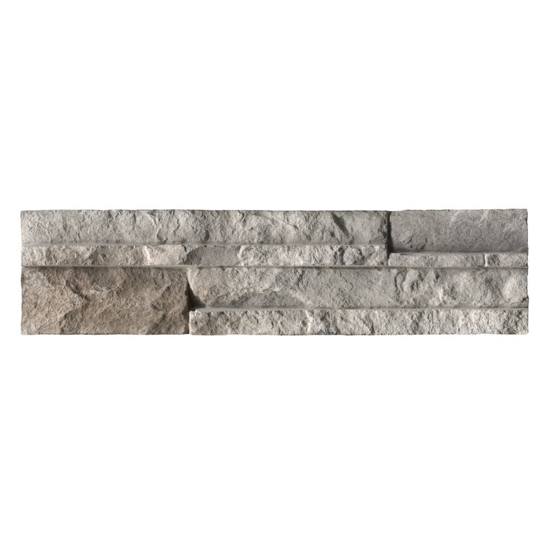 Knoxville Gray Pattern Varying Length Wall Tile - MSI Collection top view