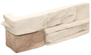Terrado Peninsula Cream Corner Stacked Natural Manufactured Stone - MSI Collection