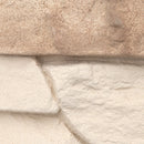 Terrado Peninsula Cream Corner Stacked Natural Manufactured Stone - MSI Collection