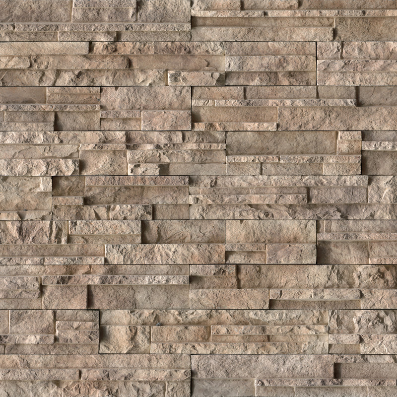 Woodville Rustic Pattern Varying Length Wall Tile - MSI Collection wall view