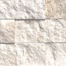ROCKMOUNT Mayra White Ledger Panel 6"x24" Natural Limestone Wall Tile - MSI Collection