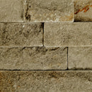 Rockmount Sunset Silver Splitface Ledger Corner 6"x18" Natural Quartzite Wall Tile - MSI Collection