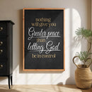 Greater Peace Faith Sign