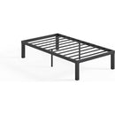 Twin size Modern 16-inch Sturdy Steel Metal Platform Bed Frame